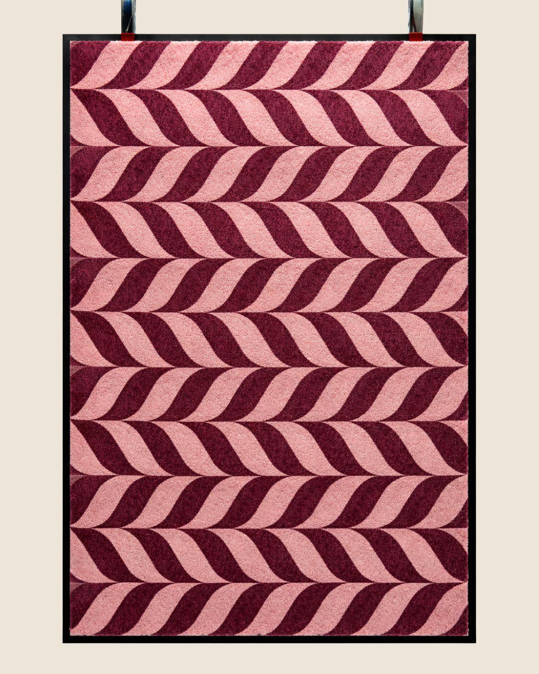 Waves - Custom Size (Pink)