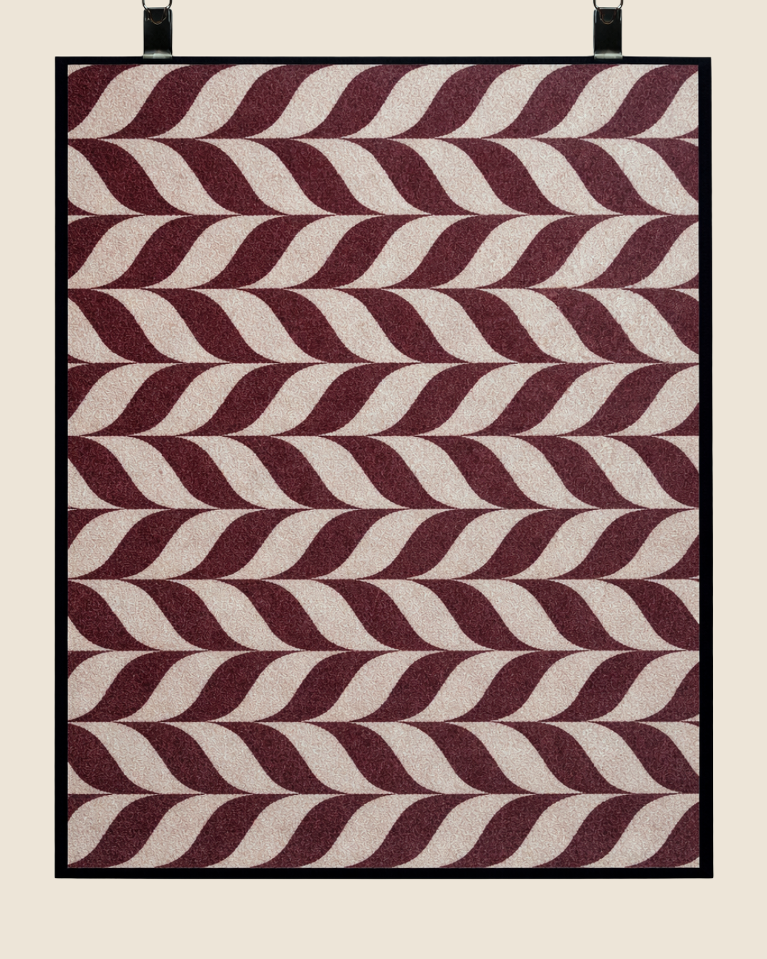 Waves - Custom Size (Moccha)