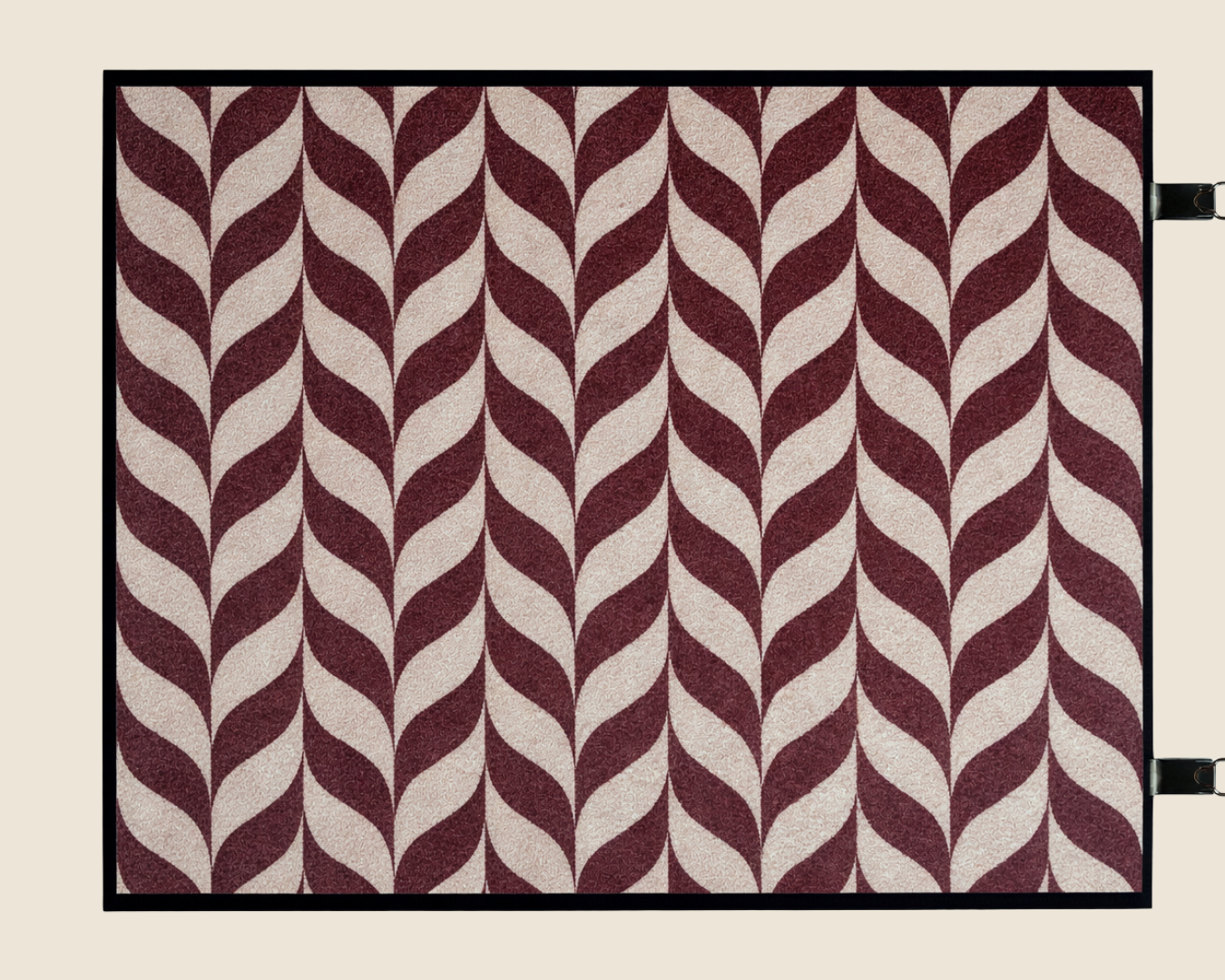 Waves - Custom Size (Moccha)